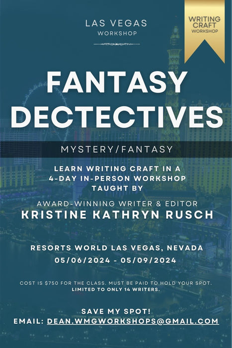 Fantasy Detectives | Las Vegas In-Person Writer Workshop