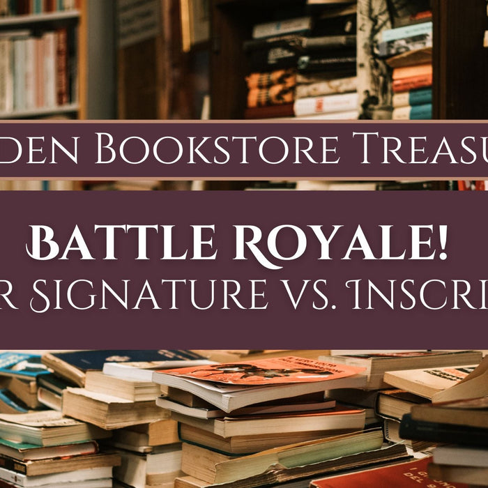 Signature Marks The Spot | Hidden Bookstore Treasures